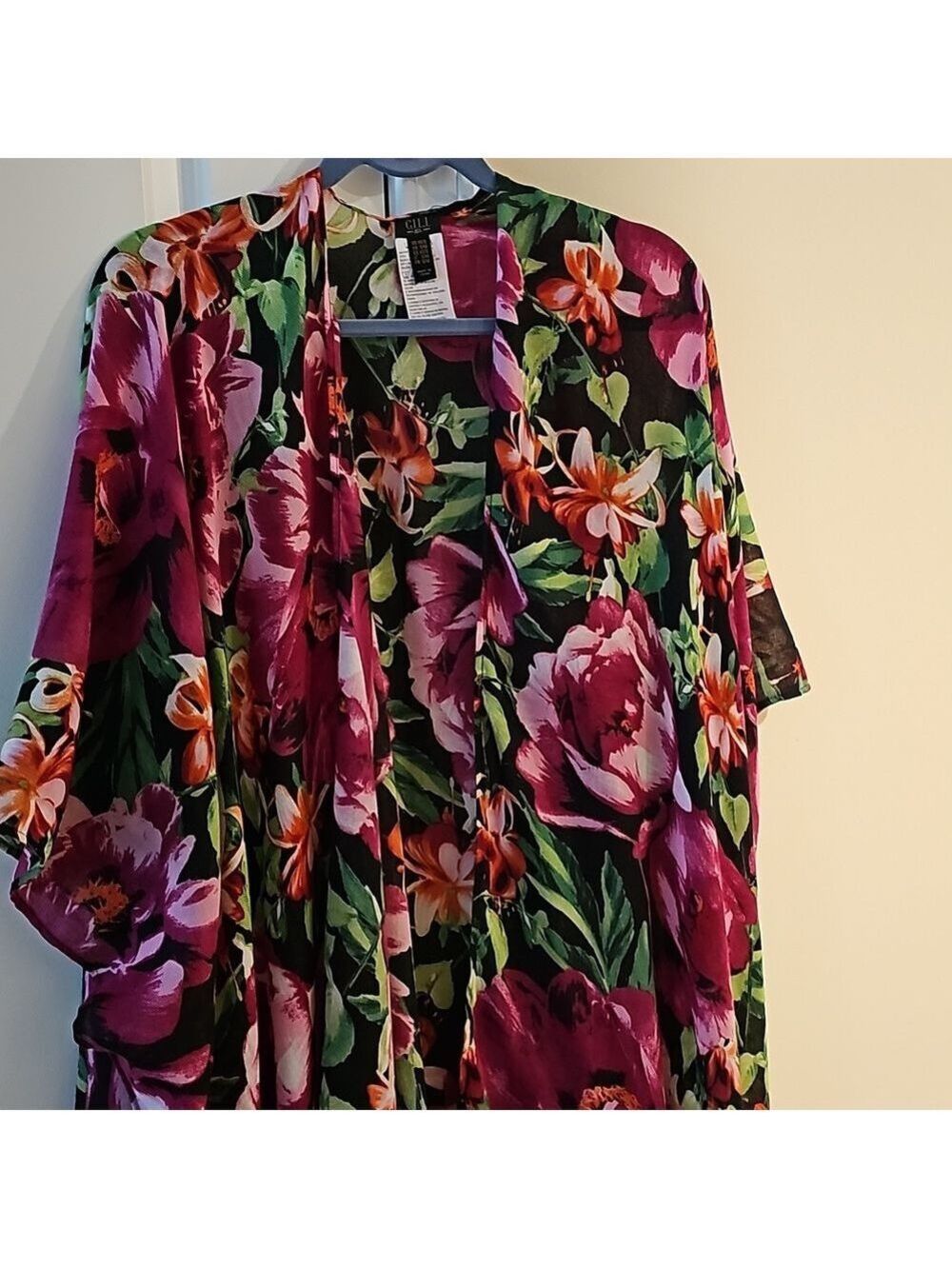 Pink and black G.I.L.I duster